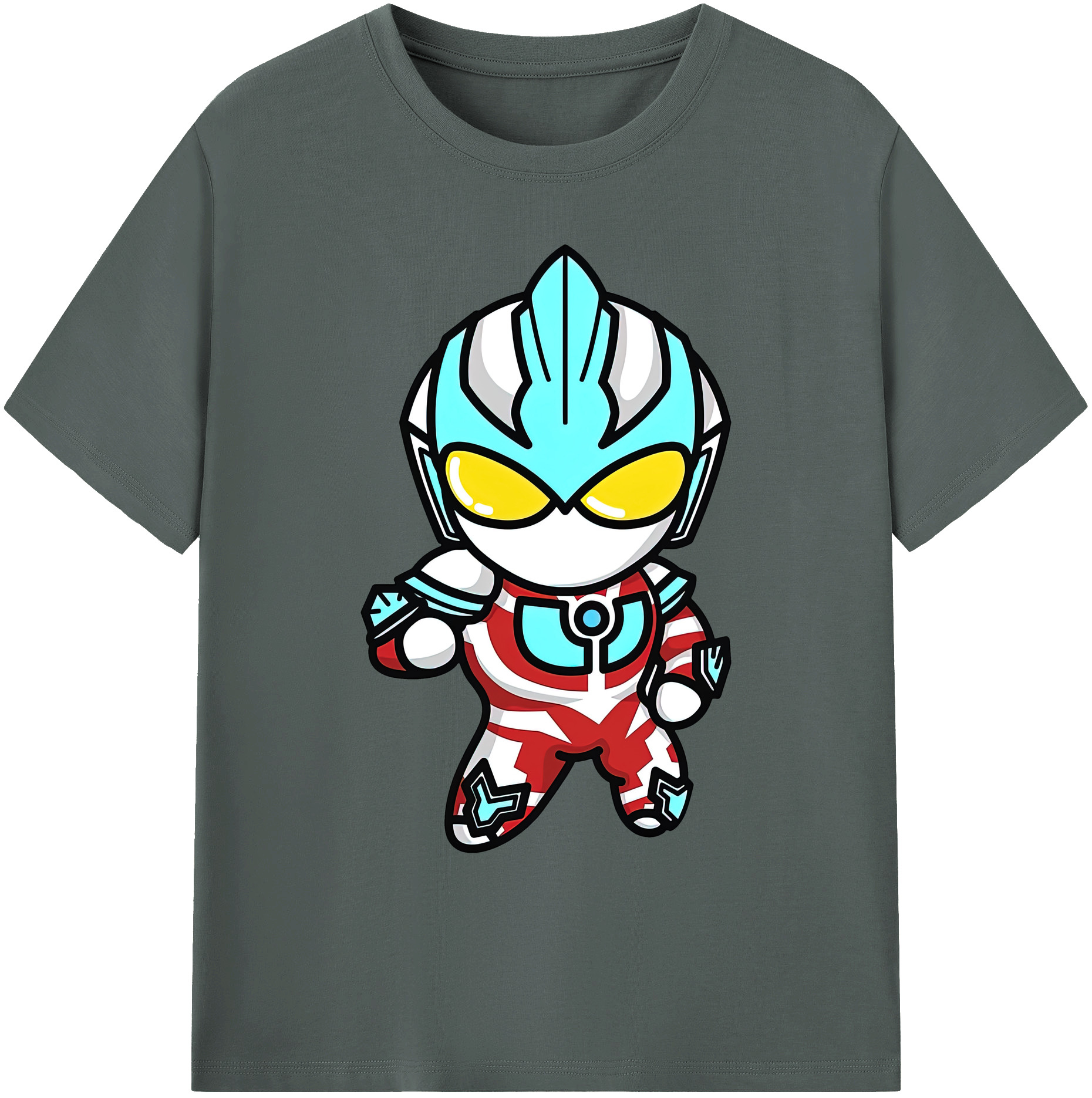 （画像用） ウルトラマン Ultraman 綿100％ メンズ半袖Tシャツ｜肌触りやわらか＆通気性